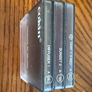 Three Filter Set - Diffuser, Sunset (gradient) and Red Filter for B&W